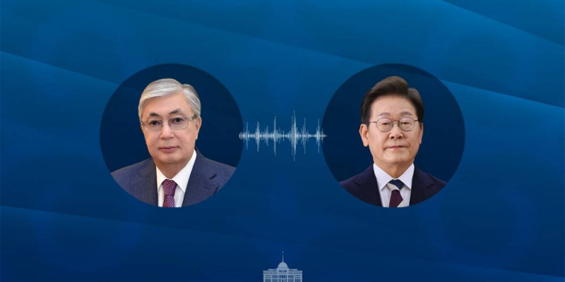 Қасым-Жомарт Тоқаев Оңтүстік Корея президентімен сөйлесті