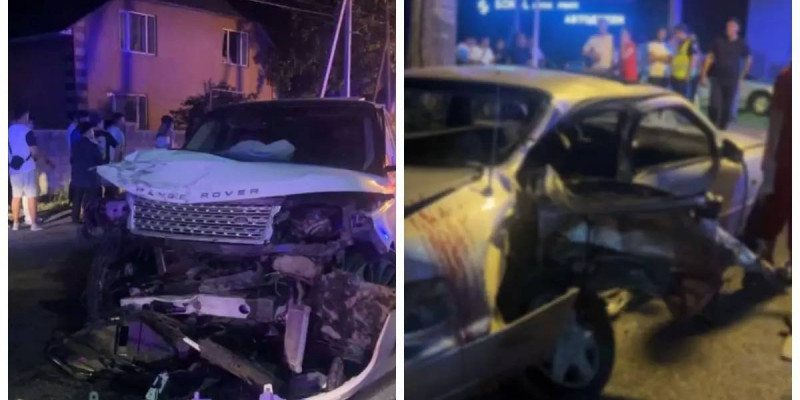 Талдықорғанда жантүршігерлік жол апатынан бір әйел қаза тауып, үш адам зардап шекті