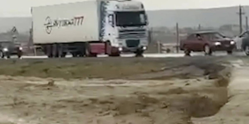 Маңғыстау облысында Шетпе ауылын су басты