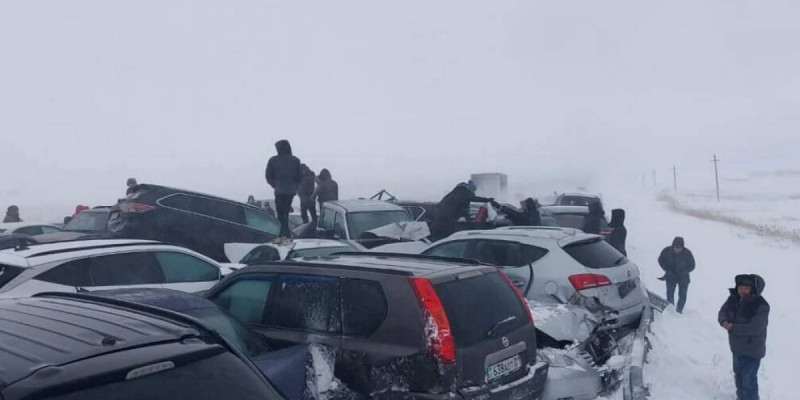 Қыста Астана – Щучинск жолында 100 автокөлік соқтығысқан апатқа кім кінәлі?