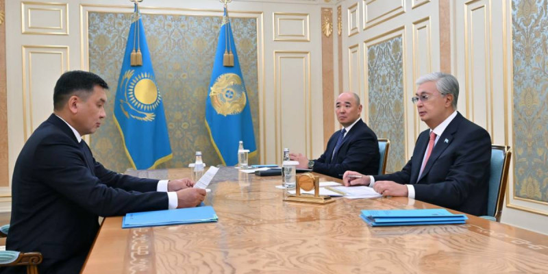 Президент «Қазақстан темір жолы» ҰК» АҚ басшысы Талғат Алдыбергеновті қабылдады