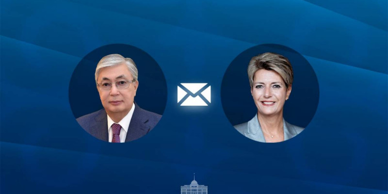 Мемлекет басшысы Швейцария президентін құттықтады