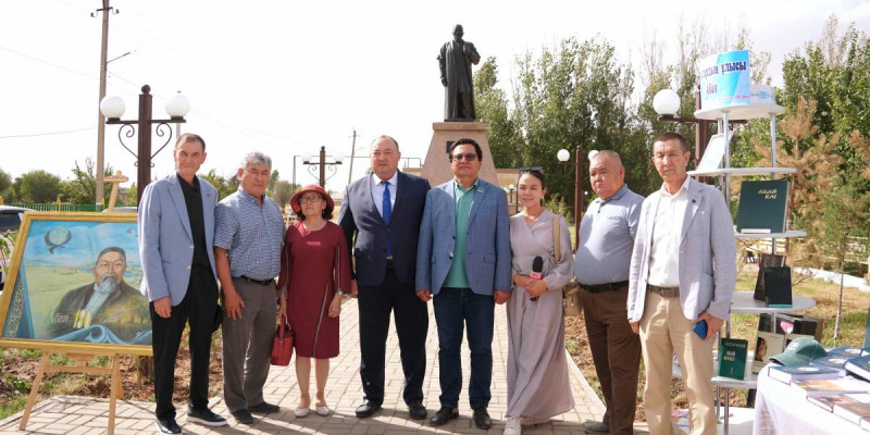 Түркістан облысында Абайдың 180 жылдығына арналған мерекелік жиын өтті