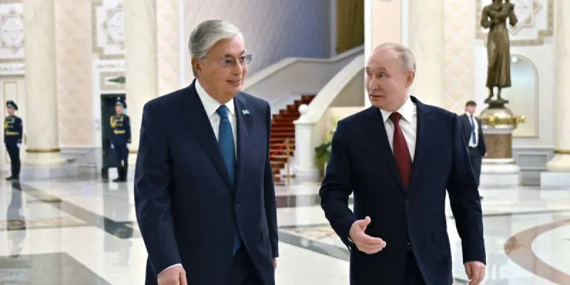Қасым-Жомарт Тоқаев Ресей президентімен сөйлесті