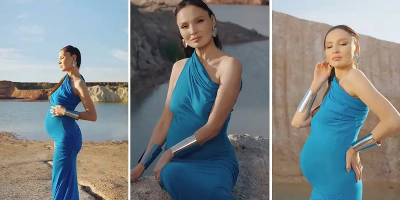 Жұлдыз Әбдікәрімова балаларымен бірге гендер пати жасады