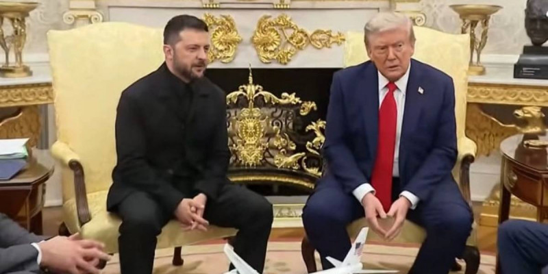 АҚШ-та Трамп пен Зеленский кездесті