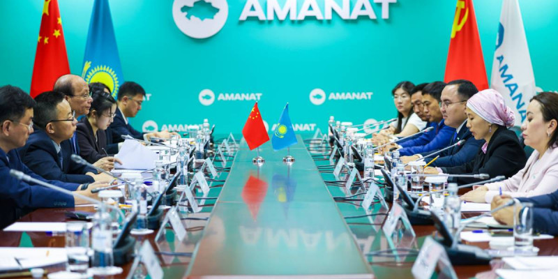«AMANAT» пен Қытай Коммунистік партиясы өзара ынтымақтастықты одан әрі нығайтпақ