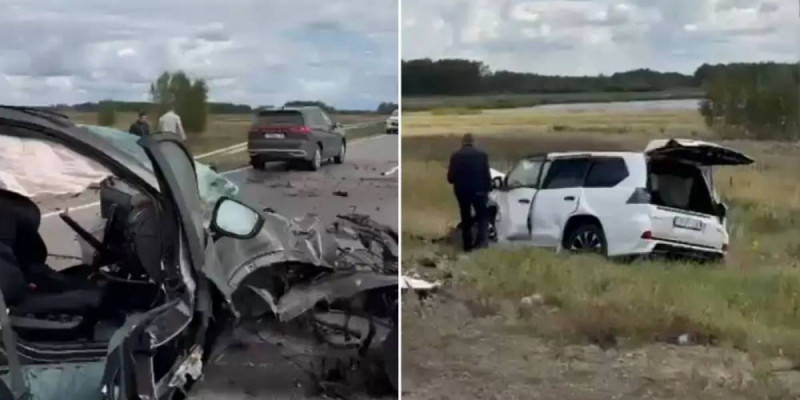 Қазақстанда болған жол апатының қорқынышты видеосы желіде тарап жатар