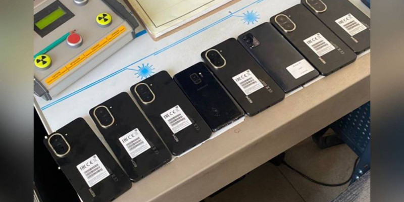 Павлодар облысында колонияға 8 телефон өткізбек болған күдікті ұсталды