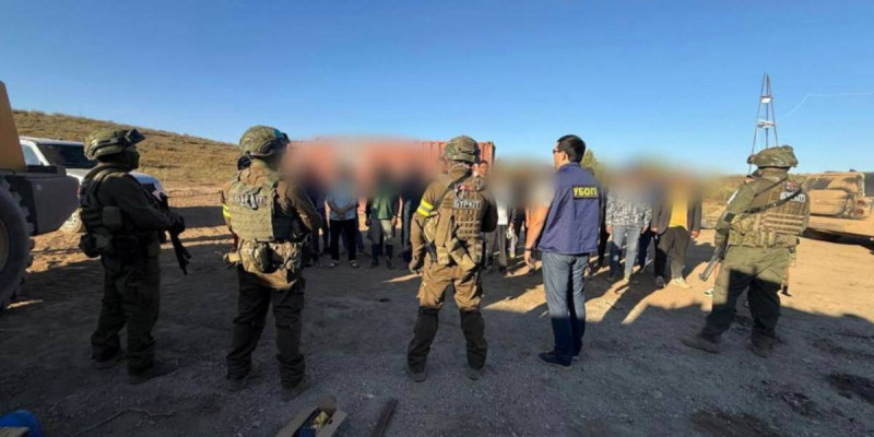 ШҚО-да қымбат металдарды заңсыз өндірген 19 шетел азаматы ұсталды