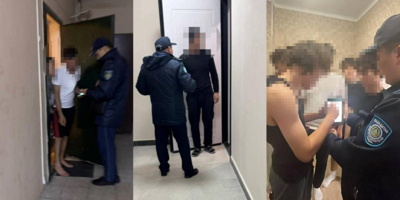 Астанада полицейлер 40 мыңнан астам пәтерді тексерді