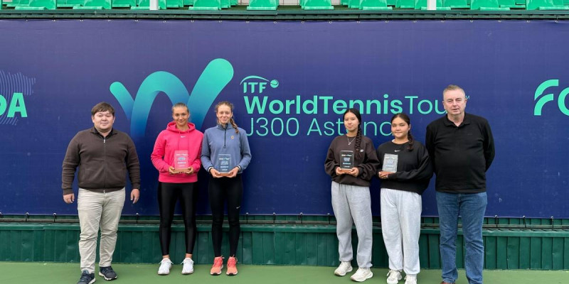 Жас теннисшілер халықаралық турнирдің чемпионы атанды