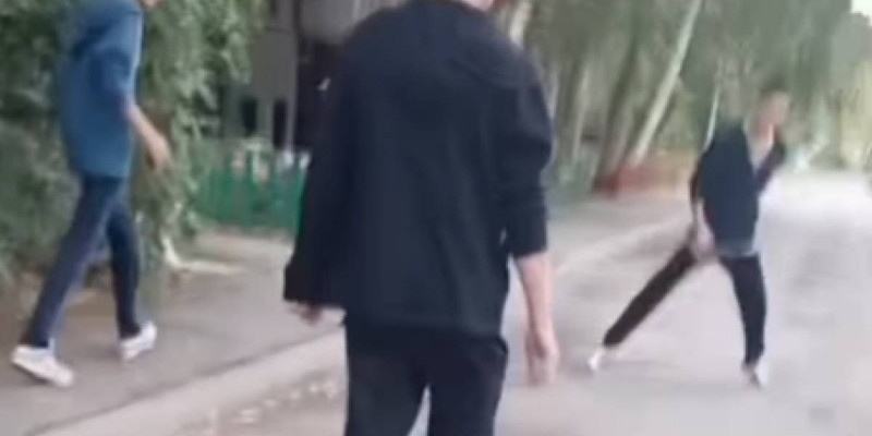 Талғар тұрғыны ауладағы адамдарды пышақтамақ болған (ВИДЕО)