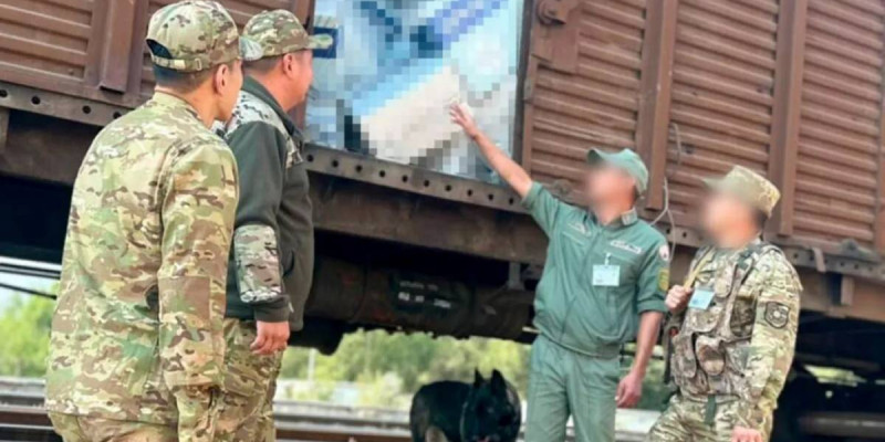 Жамбыл облысында 900 мың қорап заңсыз темекі тәркіленді