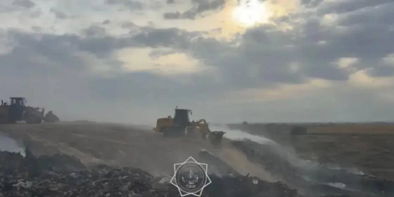 Алматы маңындағы полигонда шыққан өрт оқшауланды