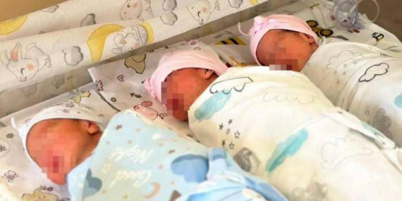 Алматыда үшем дүниеге келді