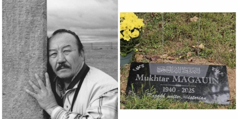 Мұхтар Мағауиннің қабіріне туған жердің топырағы жеткізілді