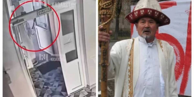 Әйелді итеріп жіберген Амантай қажы жазадан құтылып кетті