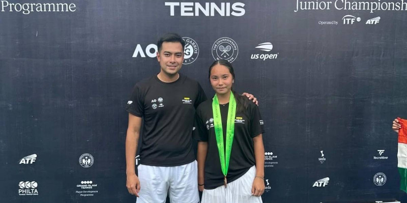 Жас теннисші Ясмин Дүйсембаева Азия чемпионатында жүлдегер атанды