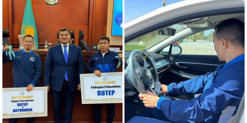 Қызылорда облысының әкімі Айдос Сұлтанғалиға көлік пен пәтер табыстады