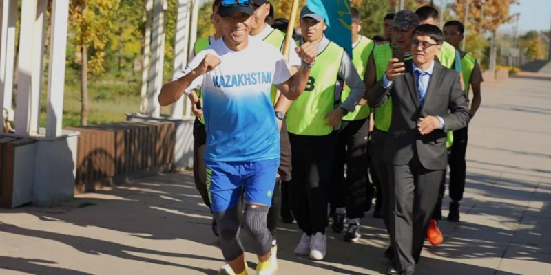 5 күнде 600 шақырым: Қарулы күштердің әскери қызметкері бірегей марафонға бастамашы болды