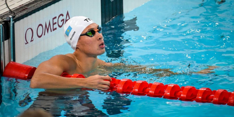 Жүзуші Әділбек Мусин Азия чемпионатында алтын медаль еншіледі