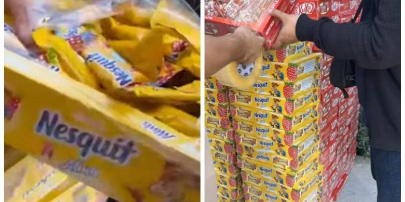 Түркістанда қолдан жасалған «Nesquit» пен «KatKit» шоколадтары тәркіленді