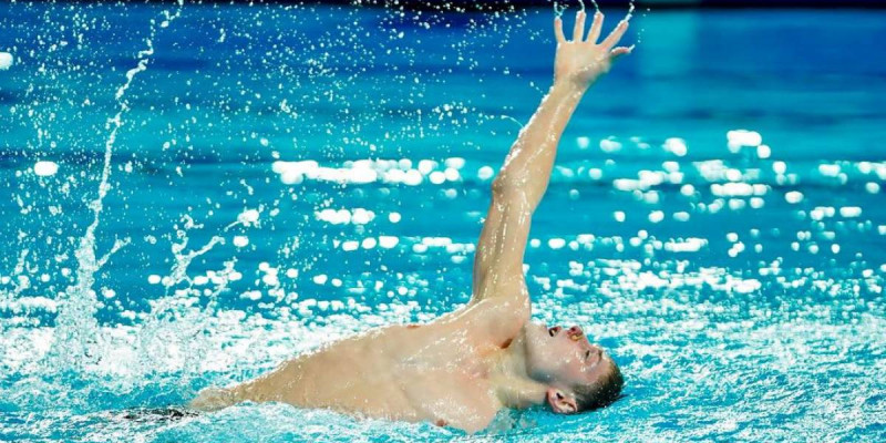 Жүзуші Виктор Друзин Азия чемпионатында екі алтын медаль алды