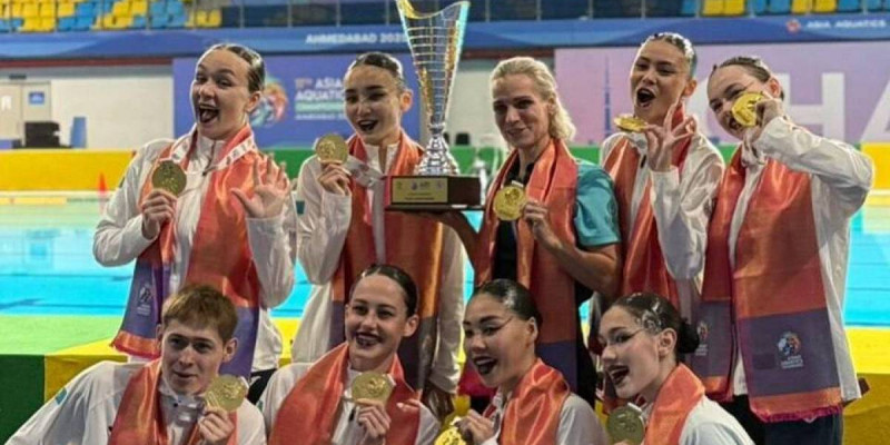 Қазақстандық жүзушілер Азия чемпионатында 11 медаль еншіледі