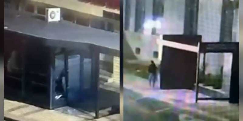 Астанада аялдама әйнегін сындырған тұрғын қамауға алынды