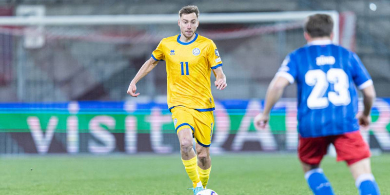 Футболдан Қазақстан құрамасы Лихтенштейнді ірі есеппен жеңді