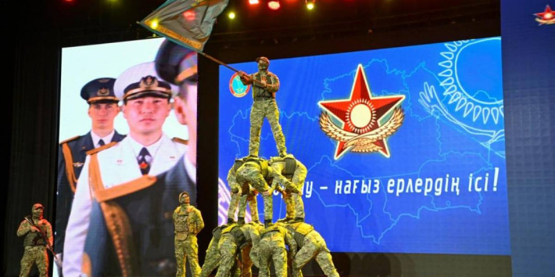 Елордада «Ел қорғау – нағыз ерлер ісі» әскери-патриоттық акциясы өтті