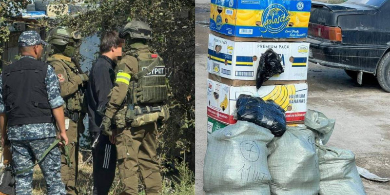 Маңғыстау облысында күдіктілерден тыйым салынған заттар тәркіленді