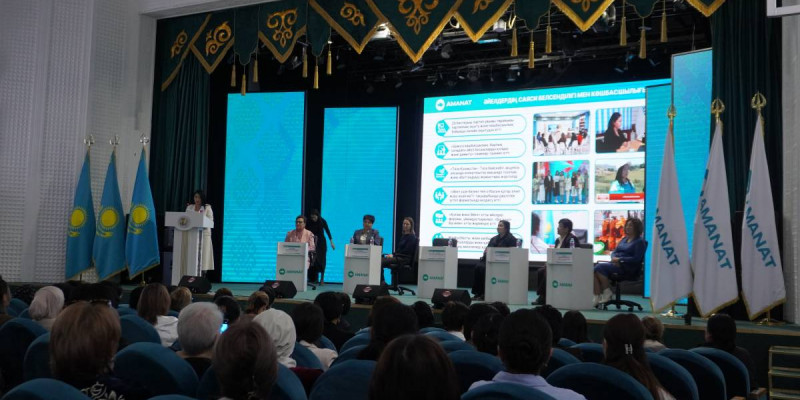 «Әйел аманаты»: Алматы облысында ауылда 200-ге жуық кәсіпкер әйелдер бас қосты