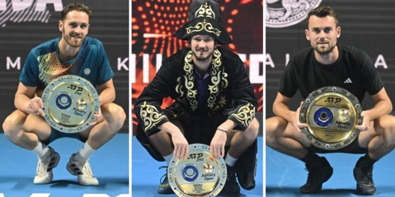 Алматыдағы ATP 250 турнирінің жеңімпаздары анықталды