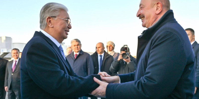 Әзербайжан президенті Қазақстанға мемлекеттік сапармен келді