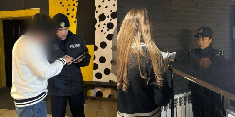 Ақтөбеде түнде жасөспірімдерге қызмет көрсеткен ойын-сауық орны анықталды
