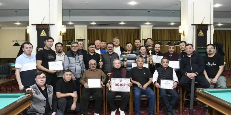 Астанада журналистер арасында бильярд турнирі өтті