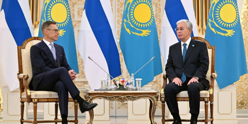 Мемлекет басшысы Финляндия Президентімен келіссөз жүргізді