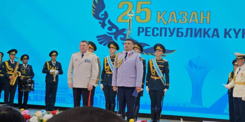 Ірі киберқылмыстарды ашқан полицей мемлекеттік медальмен марапатталды