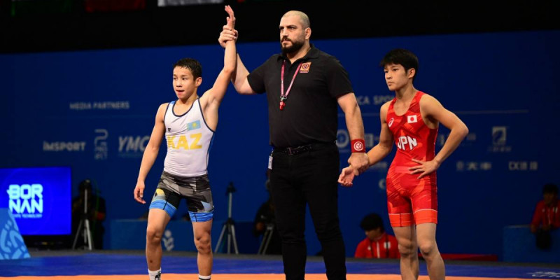 Бақдәулет Ағабек еркін күрестен Азия біріншілігінде қола жүлдегер атанды