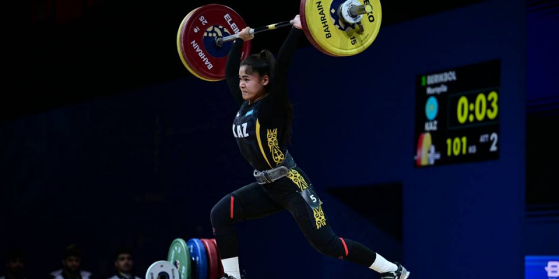 Жасөспірімдер Азиадасы: Ауыр атлет Нұрсыйла Берікбол қола жүлдеге ие болды