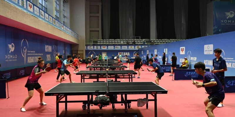 Үстел теннисінен Президент Кубогінің алғашқы чемпиондары белгілі болды