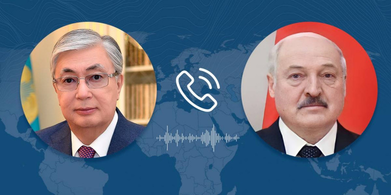 Қасым-Жомарт Тоқаев Беларусь президентімен телефон арқылы сөйлесті
