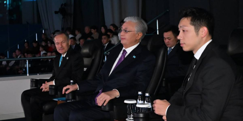 Мемлекет басшысы Үстел теннисінен Қазақстан Президентінің ашық кубогіне барды