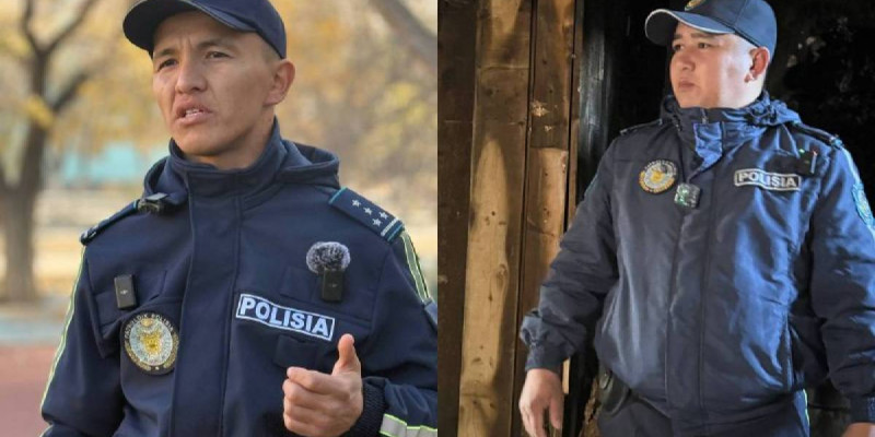 Ұлытау облысында полицейлер өртенген үйден 3 баланы алып шықты