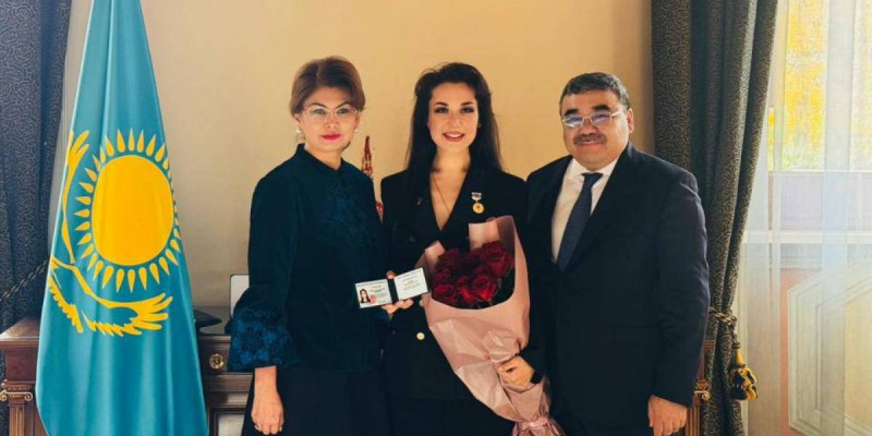 Опера әншісі Мария Мудрякқа мемлекеттік марапат берілді