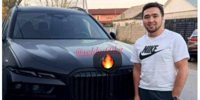 Елдос Сметов халыққа су жаңа темір тұлпарын көрсетті