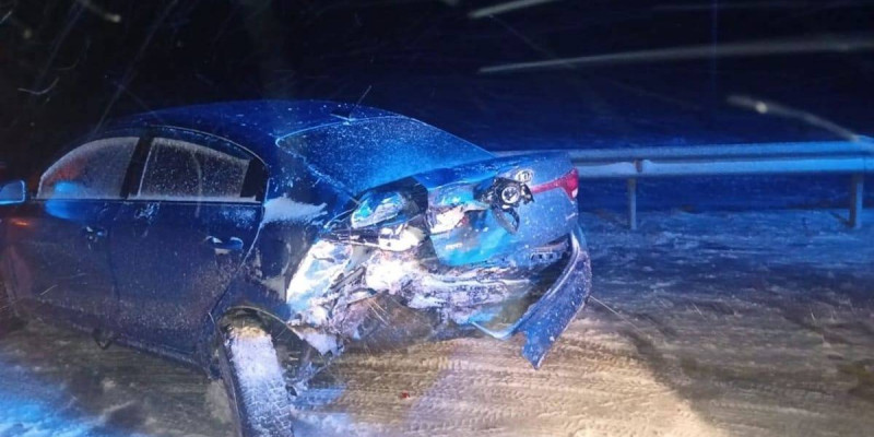 Астана – Петропавл тасжолында төрт көлік соқтығысты