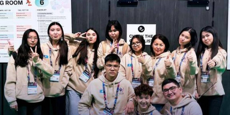 Шымкенттік оқушылар халықаралық байқауда күміс медаль иеленді